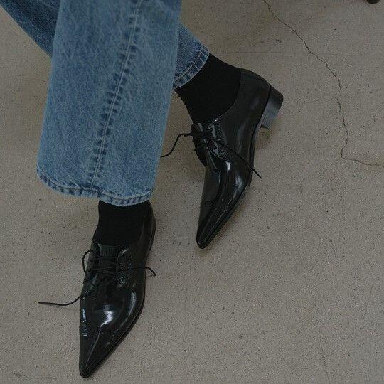 KIEV derby brogues_box black