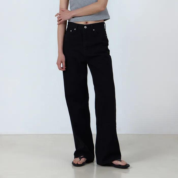 [23차][기장선택] Classic denim (black)