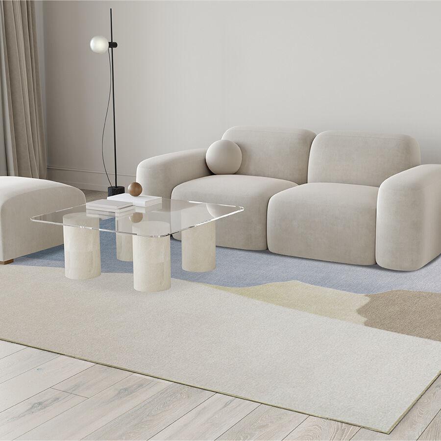 컨투어리 먼지없는 거실러그 A