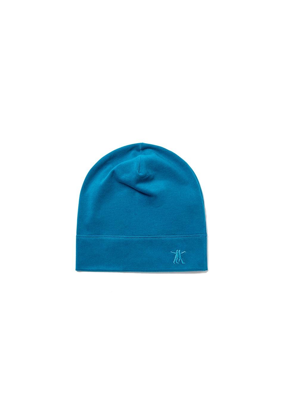 JERSEY SLOUCHY BEANIE, BLUE