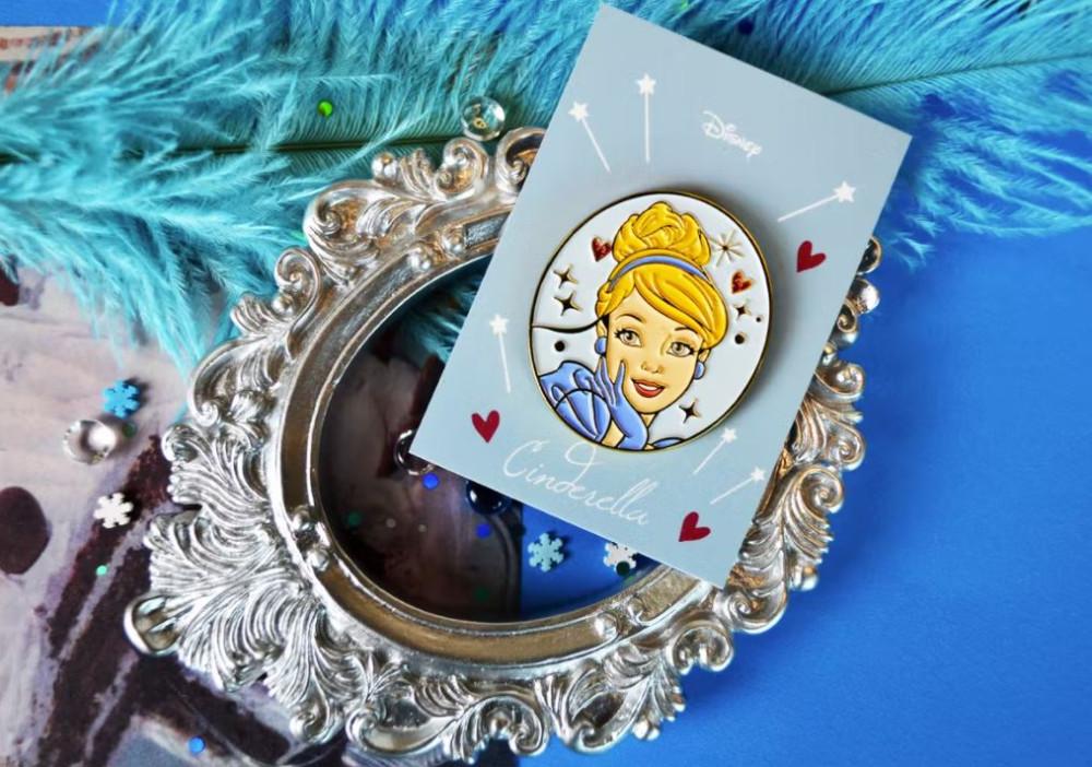 디즈니 뱃지 베이직원 프린세스 신데렐라 / Disney badge Princess Cinderella