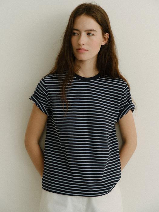 Benjamin Stripe T-shirt (Blue)