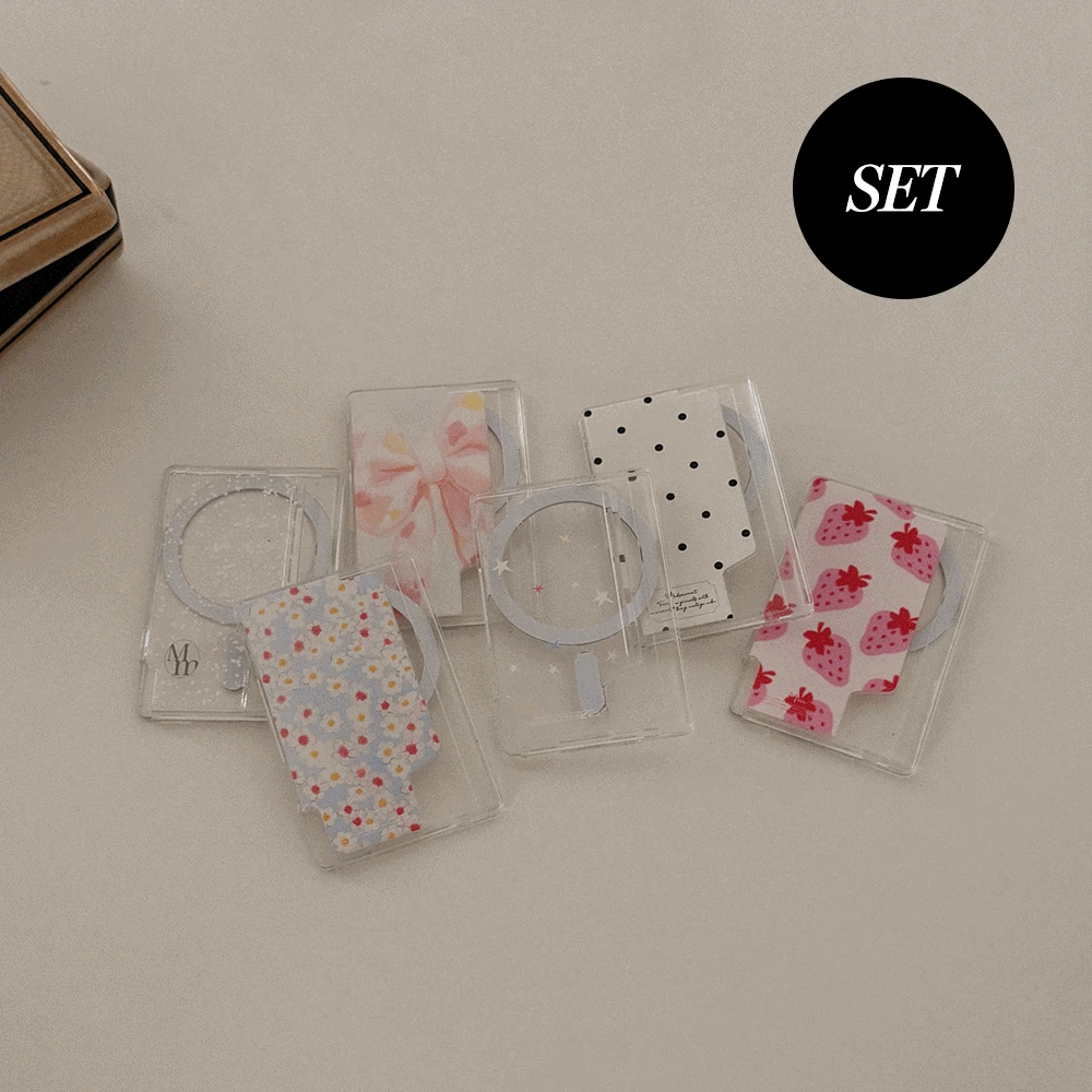 [SET] vintage pattern 맥세이프 탱크 폰케이스+맥세이프 카드지갑