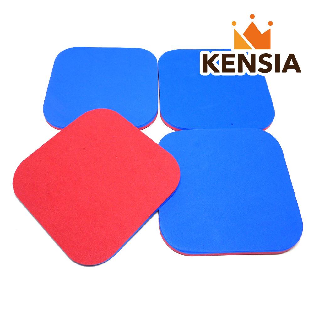 색판 뒤집기 15cm 체육대회 운동회 경기 유아 초등학생 단체 레크레이션 게임 청홍 판뒤집기