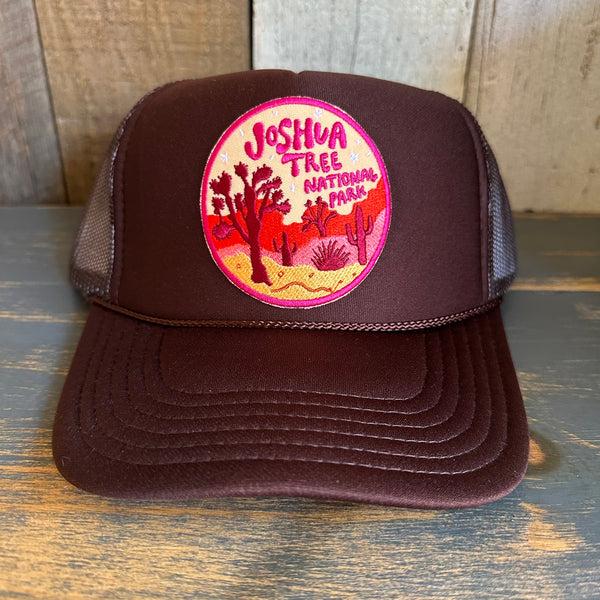 JOSHUA TREE NATIONAL PARK High Crown Trucker Hat - Brown (2 variants)