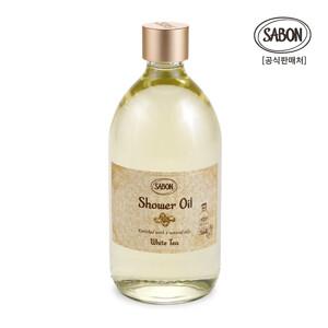 사봉 샤워오일 화이트티 500ml +펌프 증정 (바디워시/샤워젤)