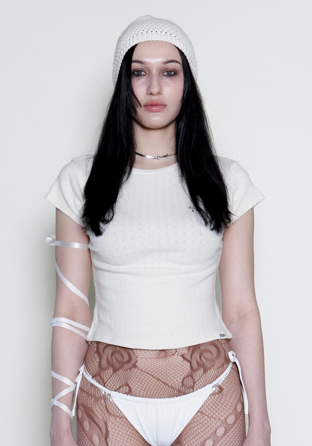 Molly Slim Tee [Ivory]