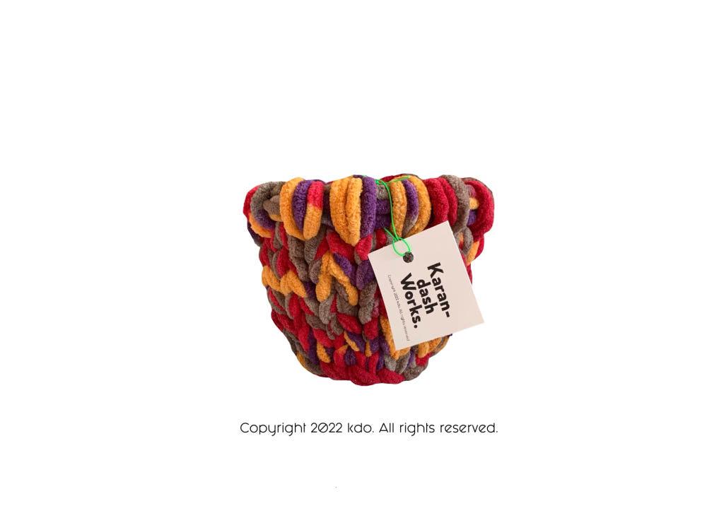 보송보송 바구니 Pluffy basket _Candy pop 11