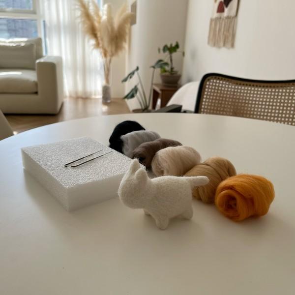 고양이 양모펠트 DIY