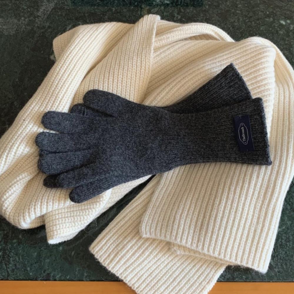 당일 / br 브런치 데이 글로브 여성 울 니트 장갑