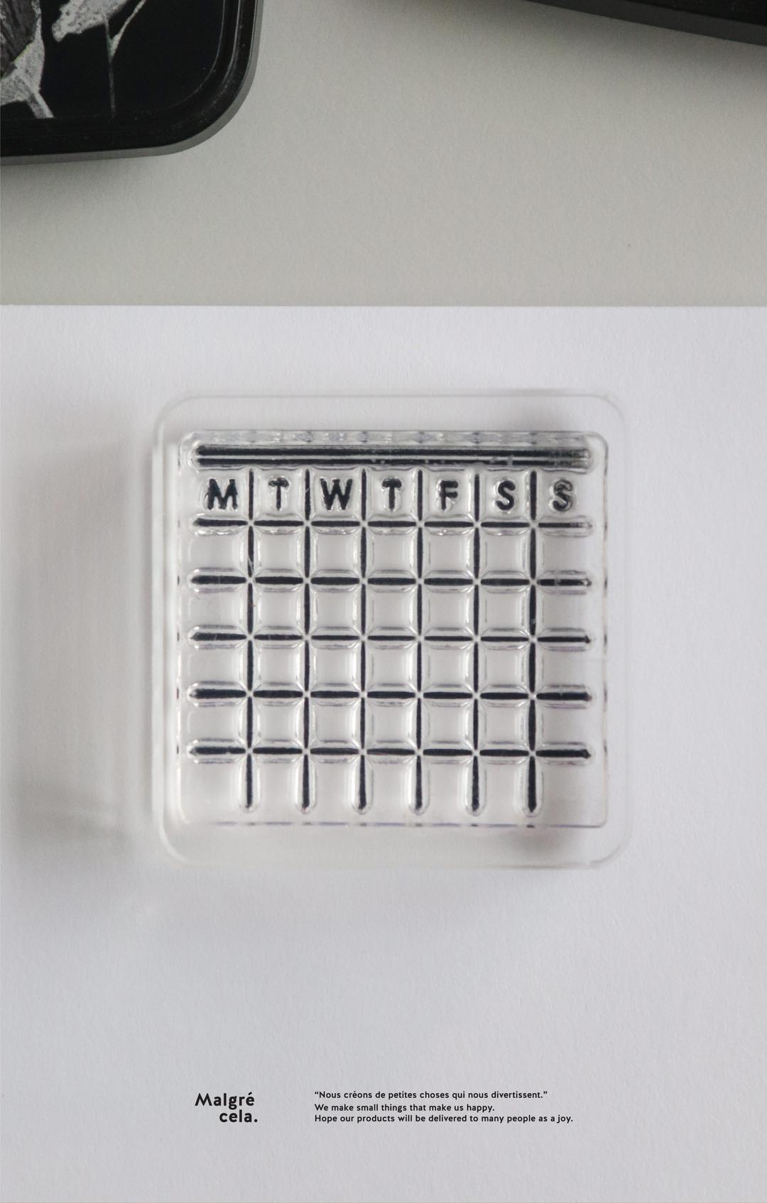 Clear stamp Ⓜ - Habit tracker