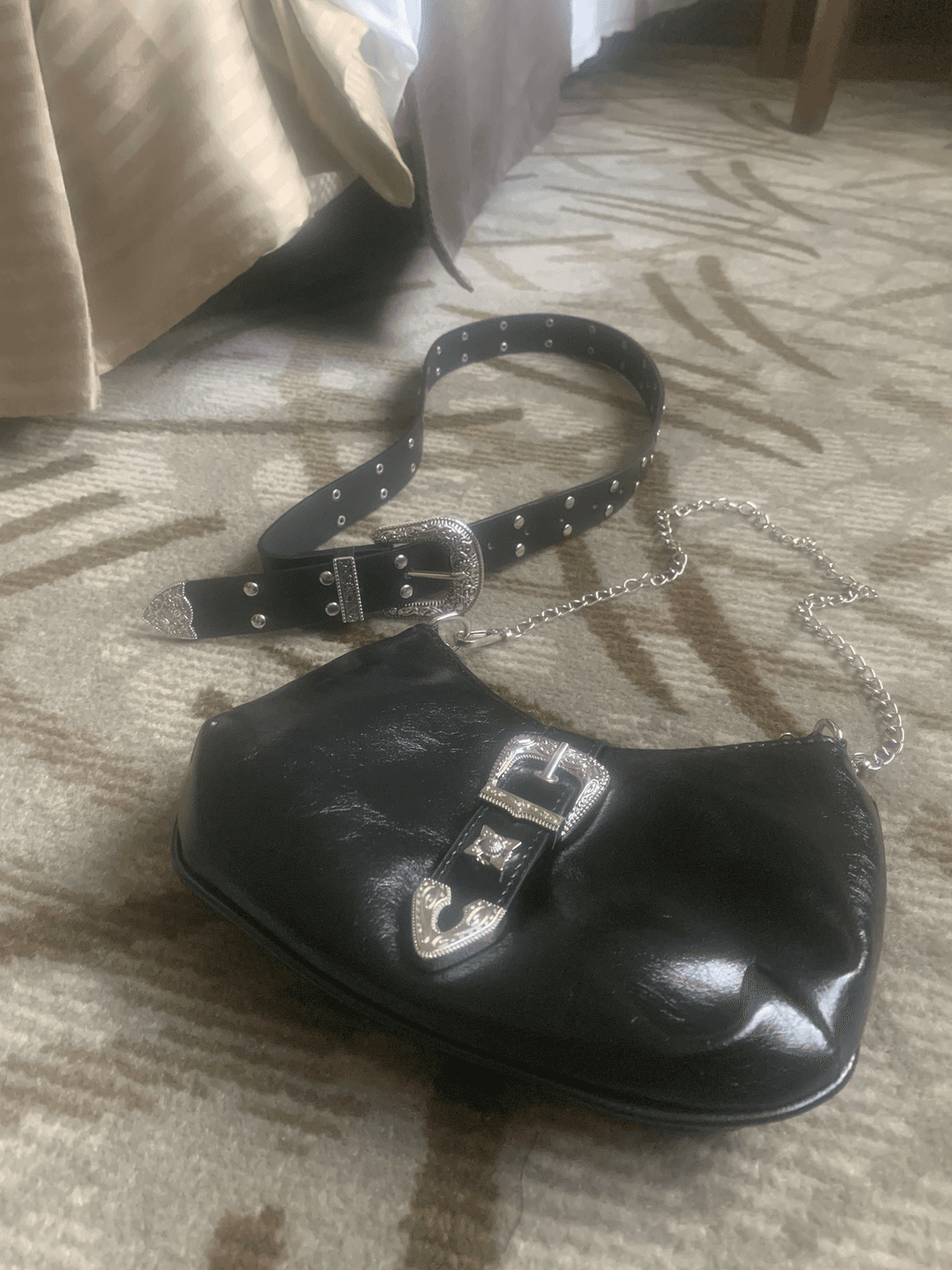 Boomerang Western Buckle Mini Bag