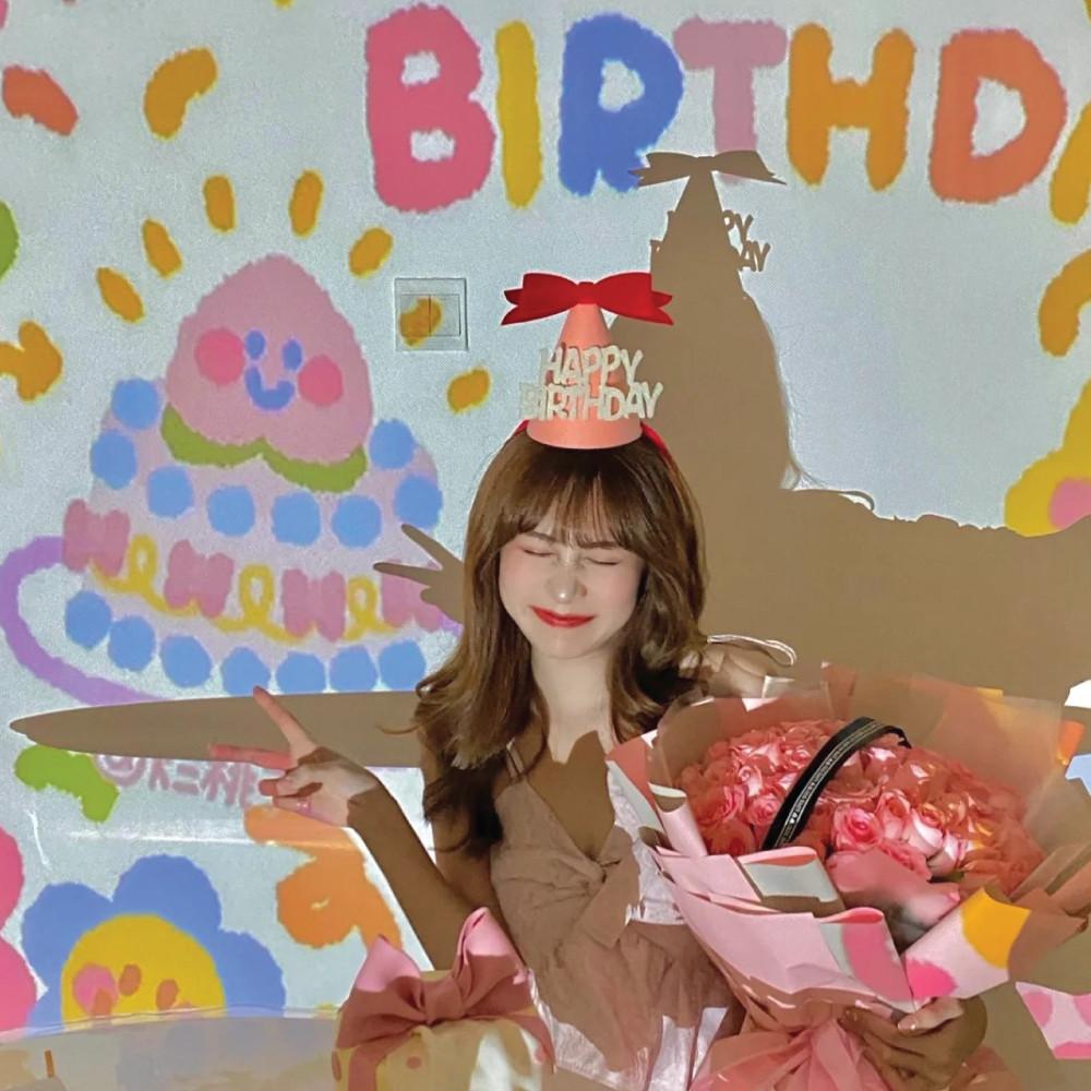 르모트 생일파티용품 생일빔 홈 파티 이벤트 룸 배경 꾸미기 소품
