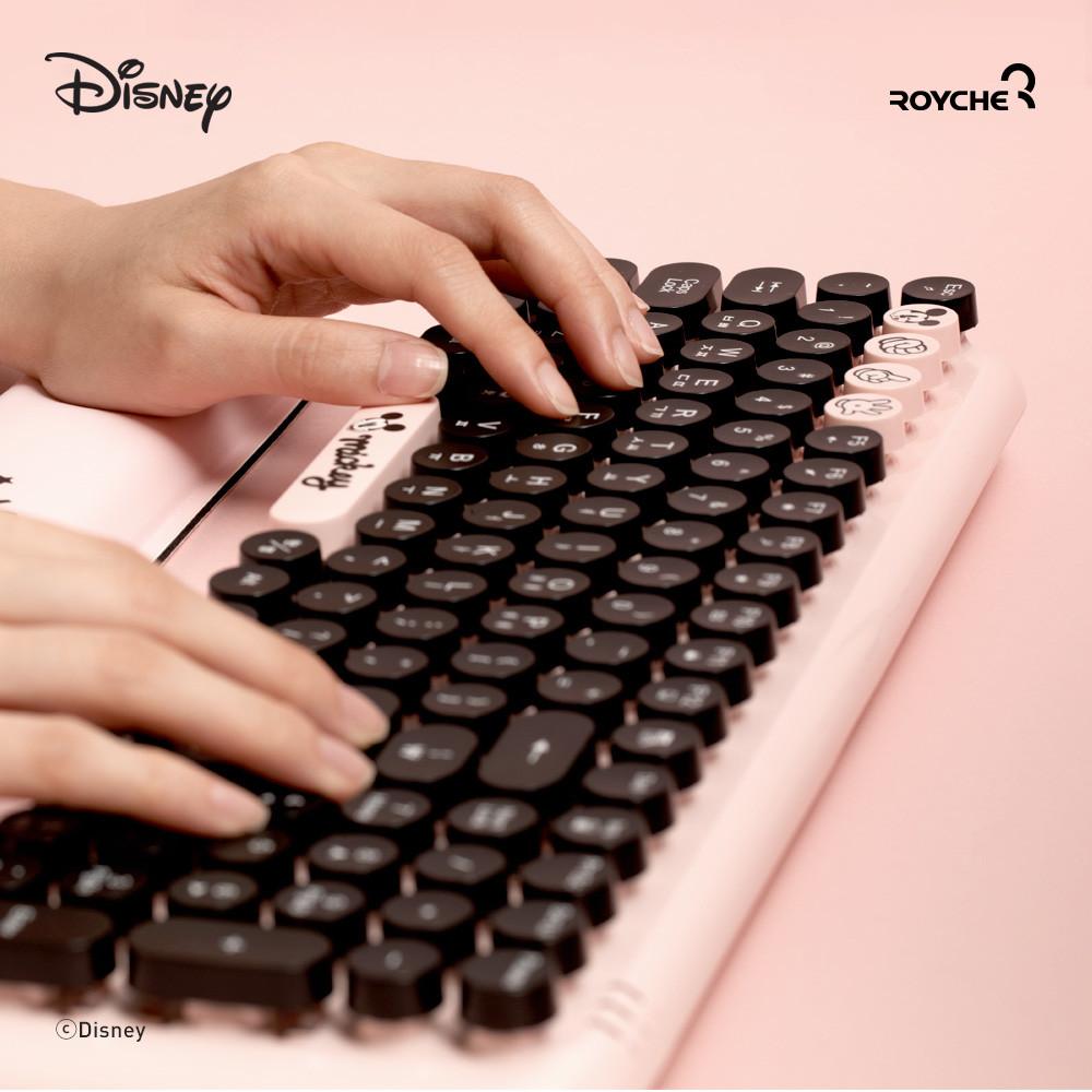 미키마우스 키보드 휴대용 캐릭터 디즈니 귀여운 무선 키보드