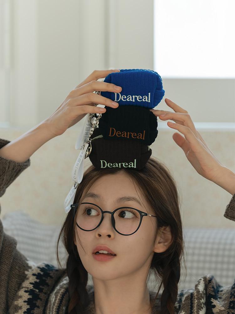 디어리얼 브레드 키링 파우치 (테리블루/테리블랙/테리브라운)