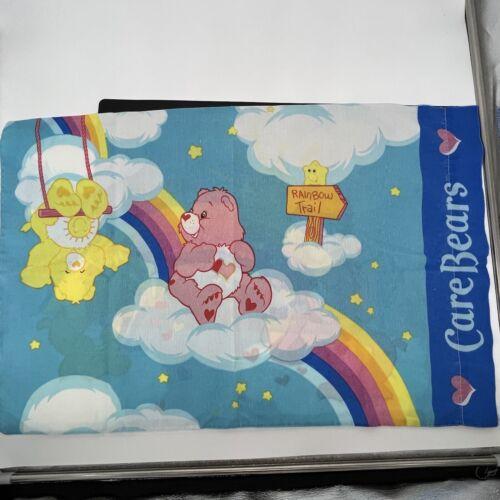 Care Bears standard pillowcase or fabric 'Catch Some Fun'  Vintage  | eBay