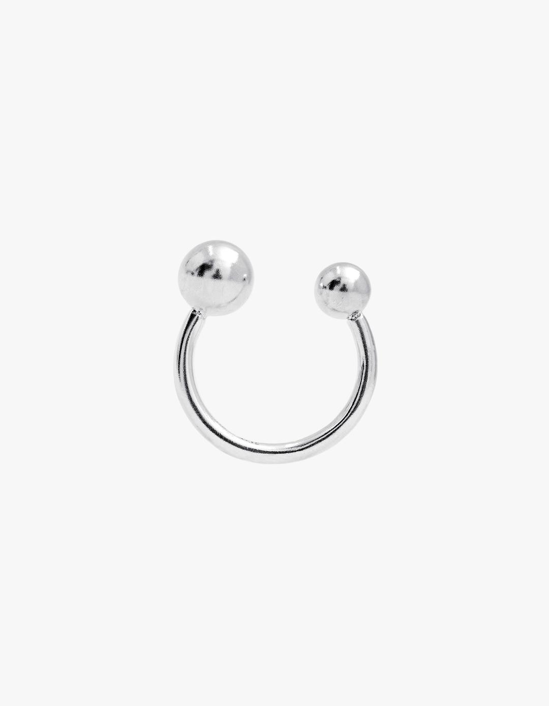 UNBALANCED BALL PIERCING RING_S