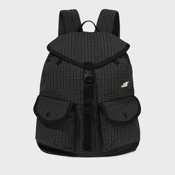 Explorer Daypack Black Grid