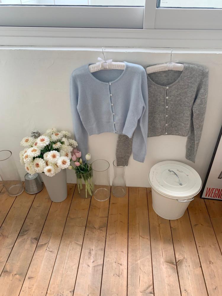 [바로배송] 니스 모헤어 가디건 (2col)