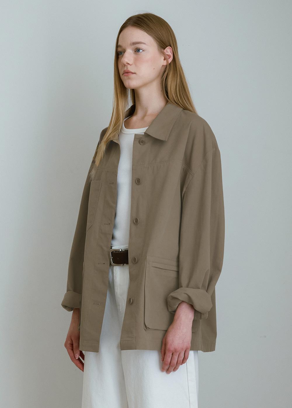 Still work jacket (mocha beige)