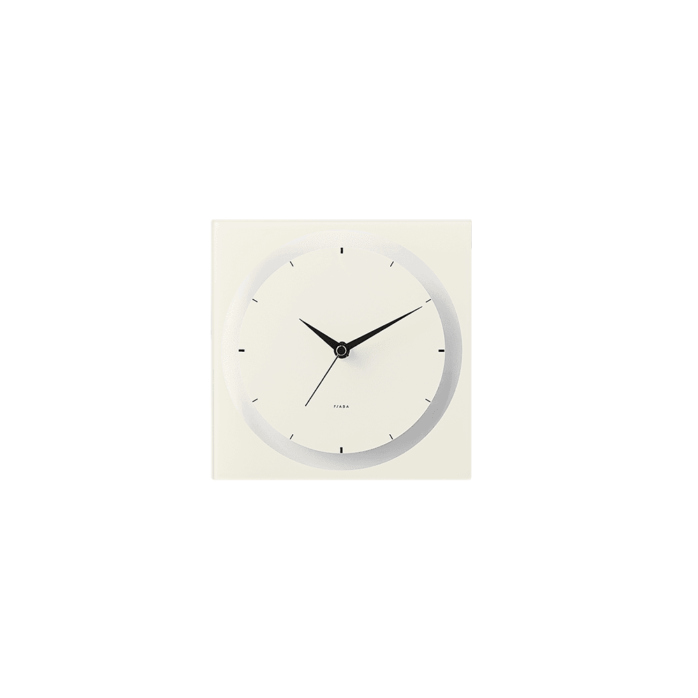 플로이 벽시계_코코넛 크림