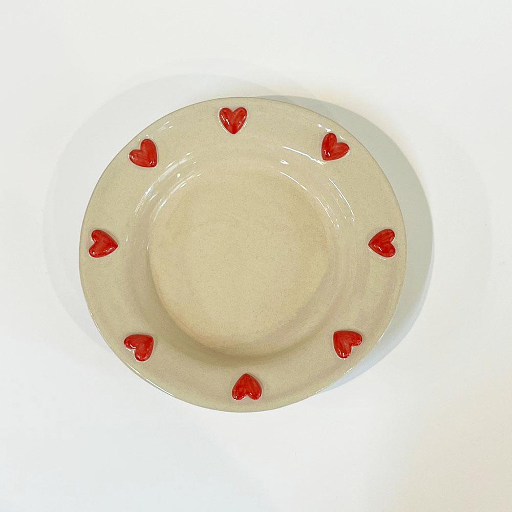 heart pasta bowl