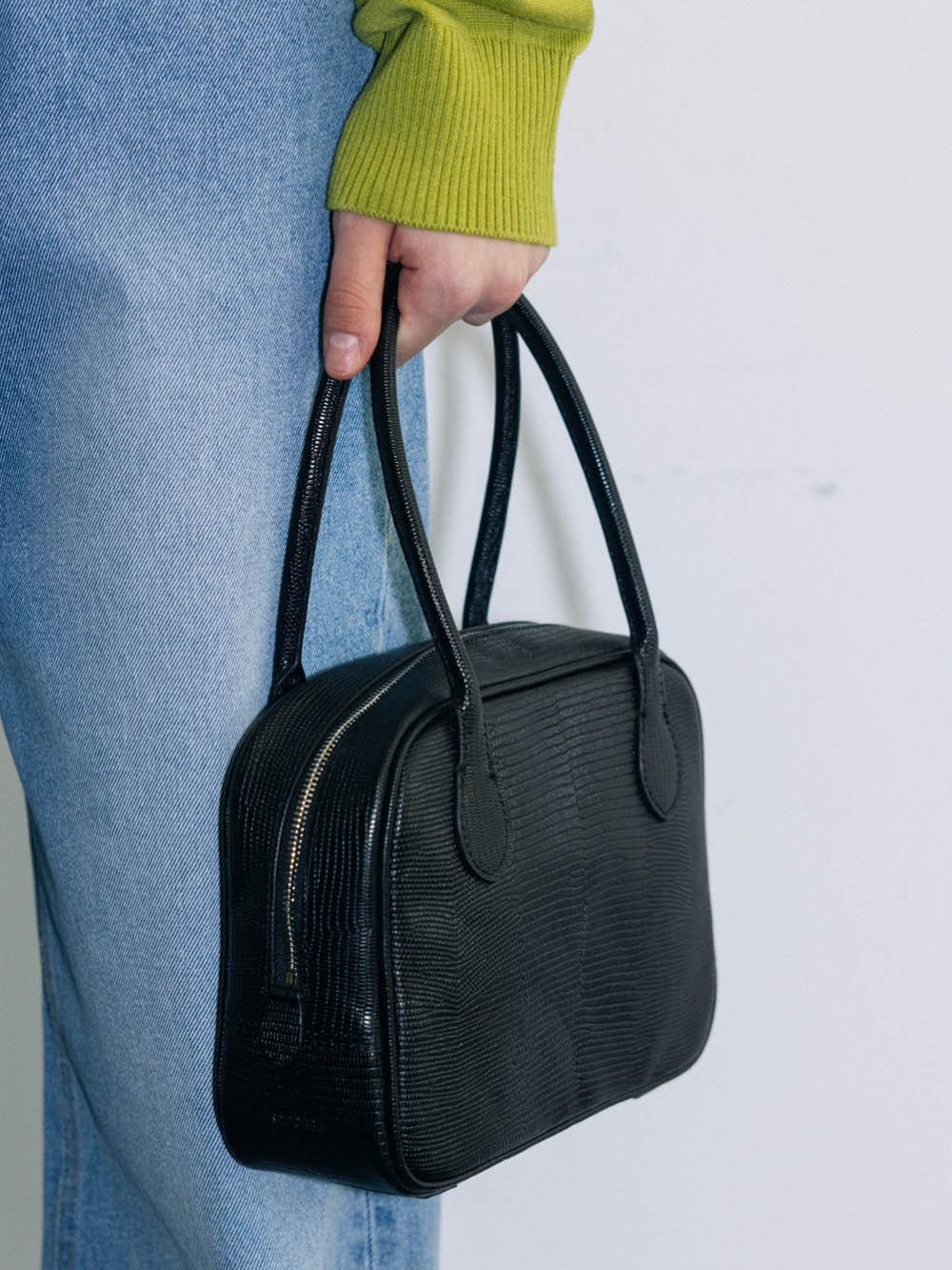 LIZ TOTE BAG, BLACK