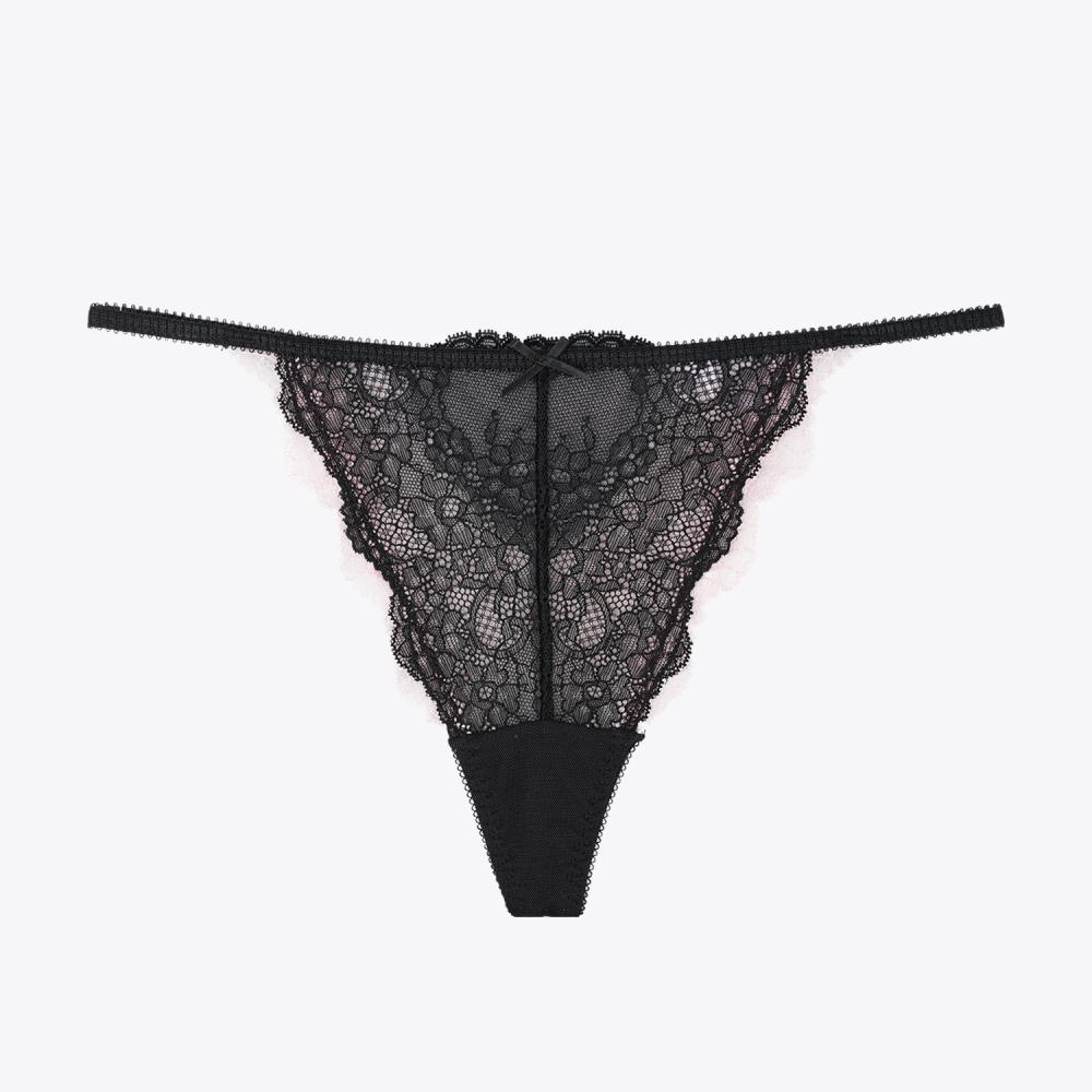 VALENTINE 블랙 러블리 티팬티