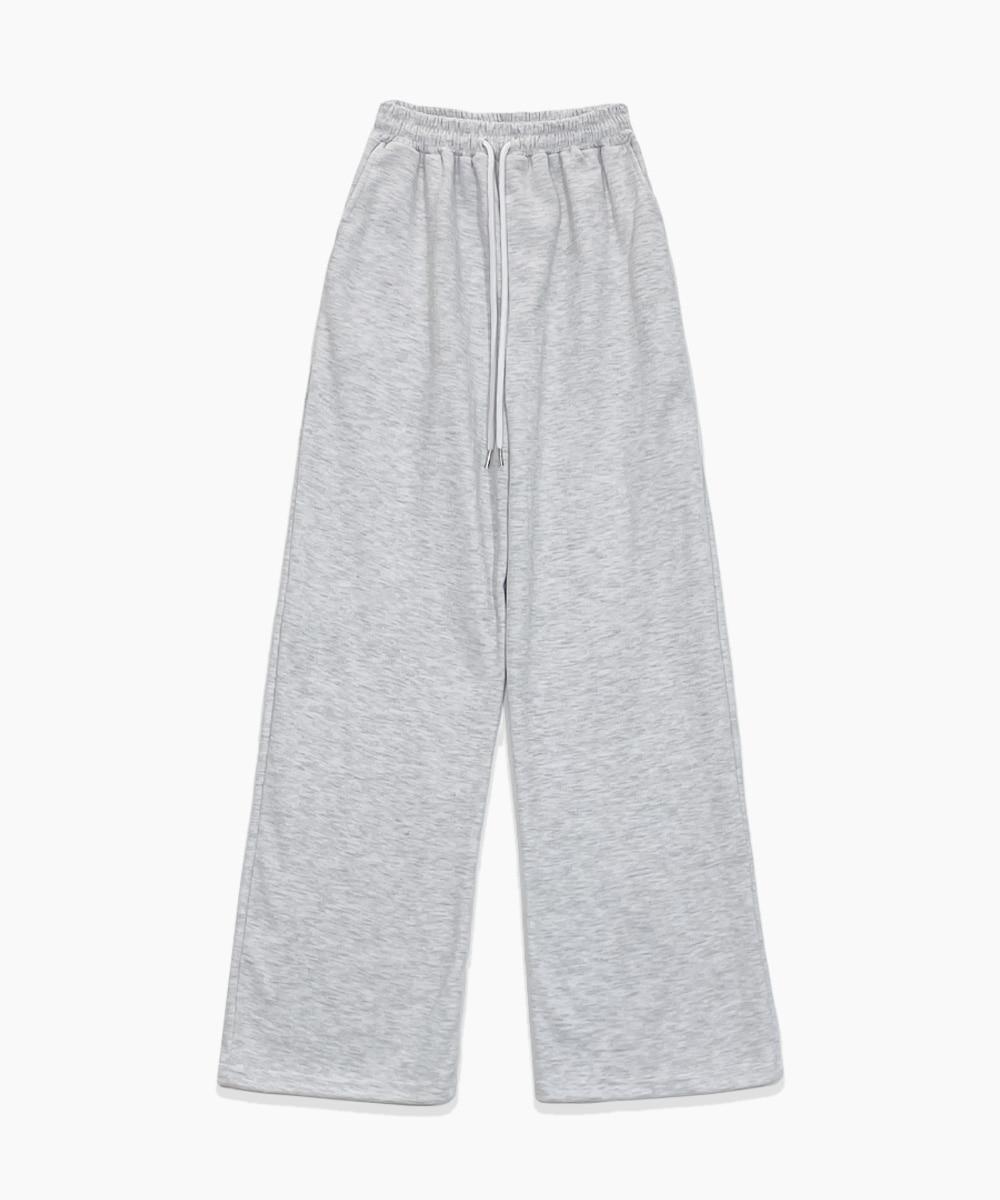 [칙스] 노아 세미 와이드 팬츠 White melange