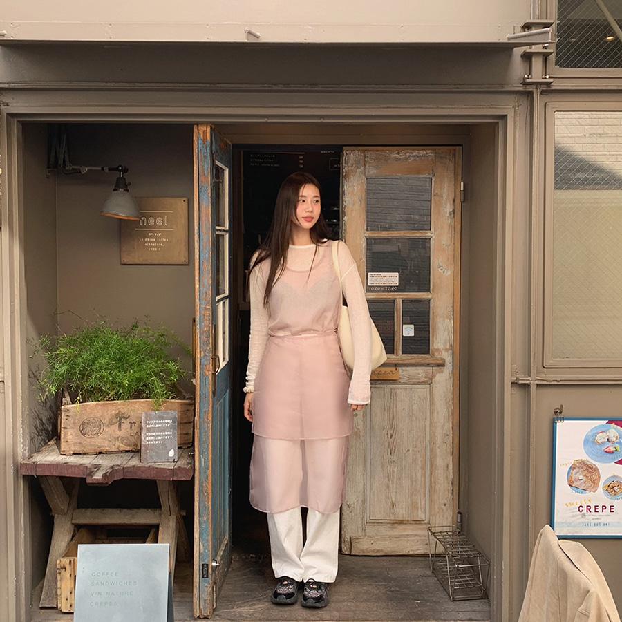 쉬폰 레이어드 원피스