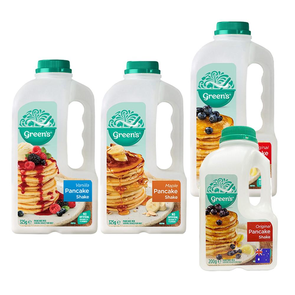 호주 그린스 팬케이크 믹스 쉐이크 오리지널 와플파이믹스
