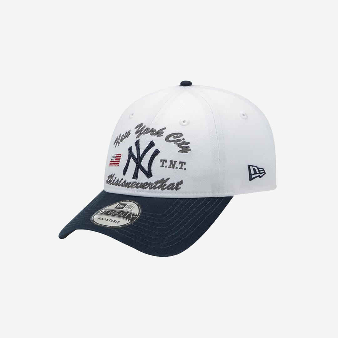 New Era x Thisisneverthat x MLB New York Yankees Unstructured 2-Tone Ball Cap White