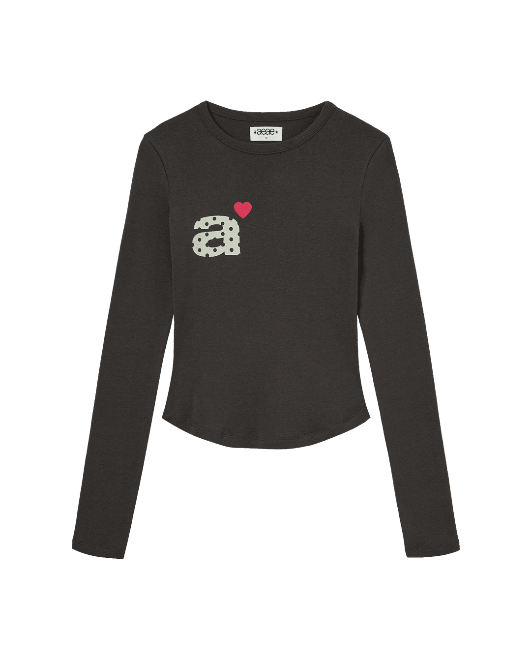 DOT SMALL LETTER L/S [DARK BROWN]