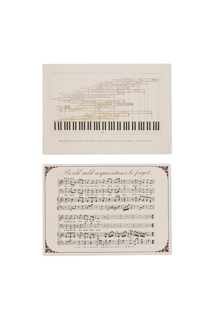 Card & Envelope - Music