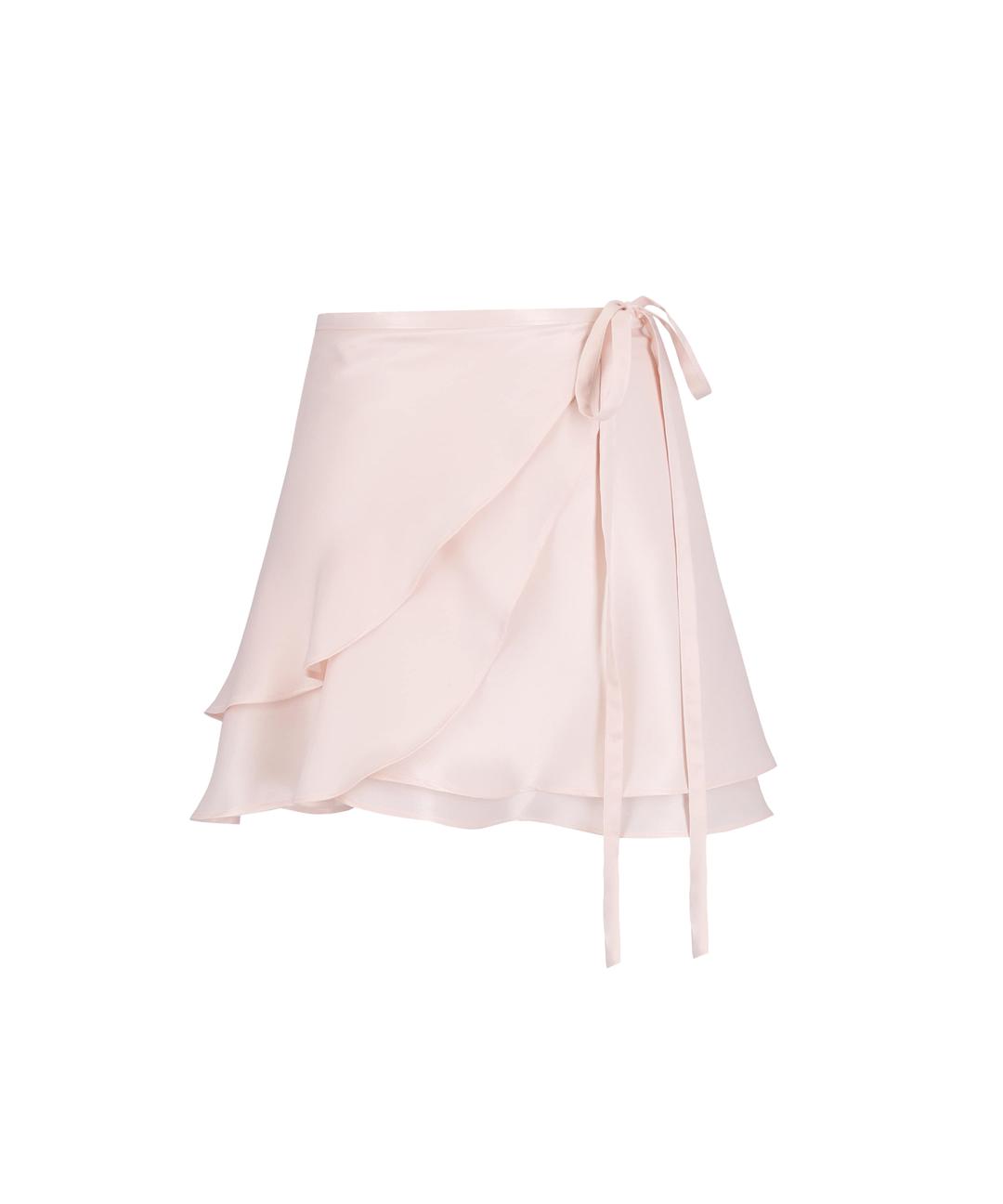 [Made] Serenade satin rap skirt