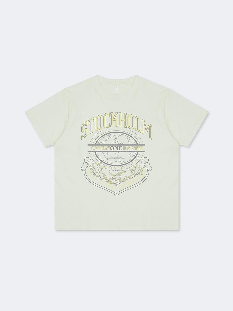 Stockholm T-shirt mint cream