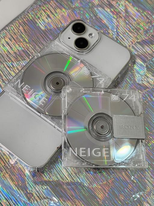 [무료배송] 레트로 아날로그 CD 폰케이스
