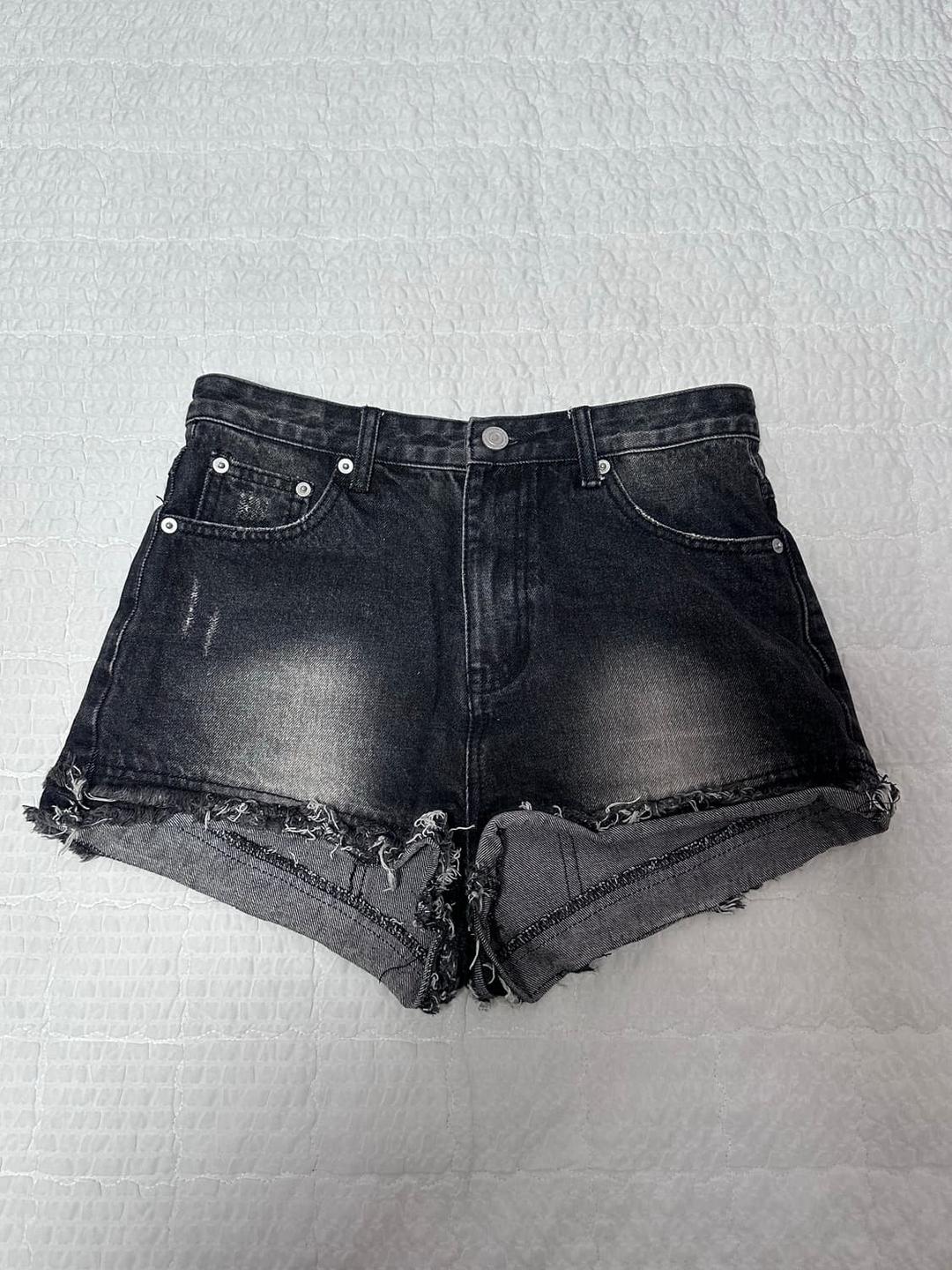 오디너리 홀리데이 프린지 레이어드 데님 쇼츠 | 후루츠패밀리