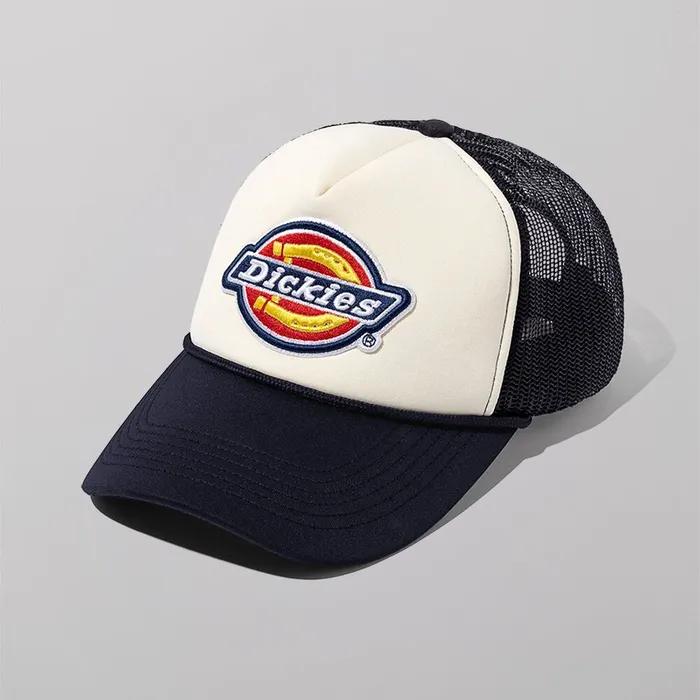 빅로고 트러커 메쉬 캡 Navy