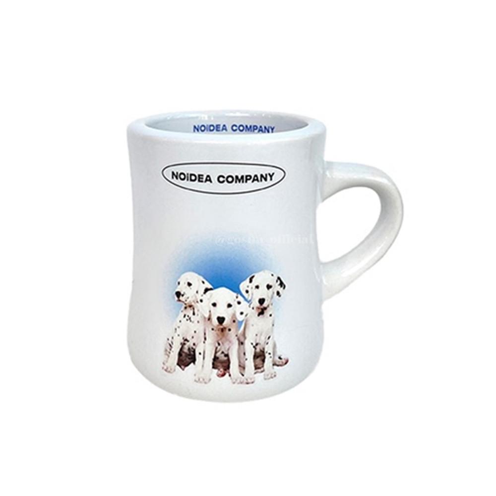 미드센츄리 레터링 머그 컵 카페 300ml