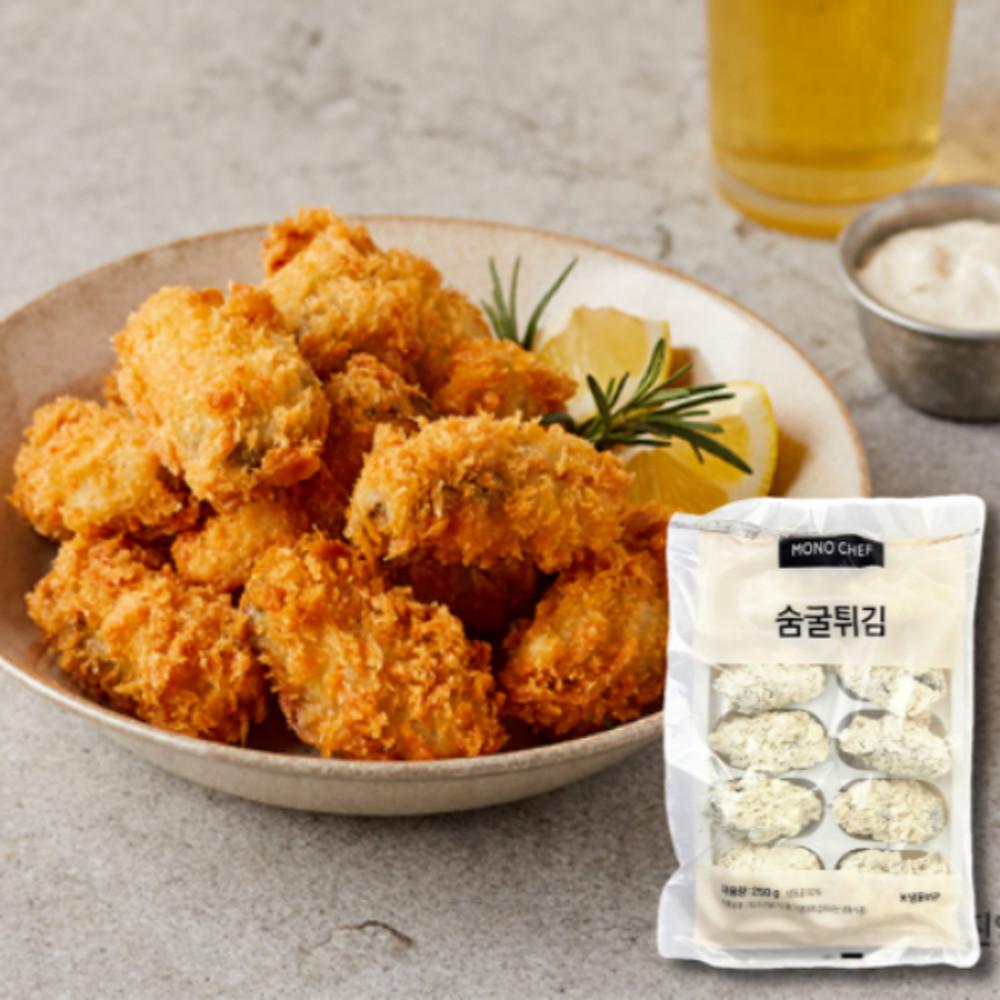 숨굴튀김 250g 굴튀김 카키후라이 카라아게 모노링크 모노마트 [원산지:상세페이지 참조]