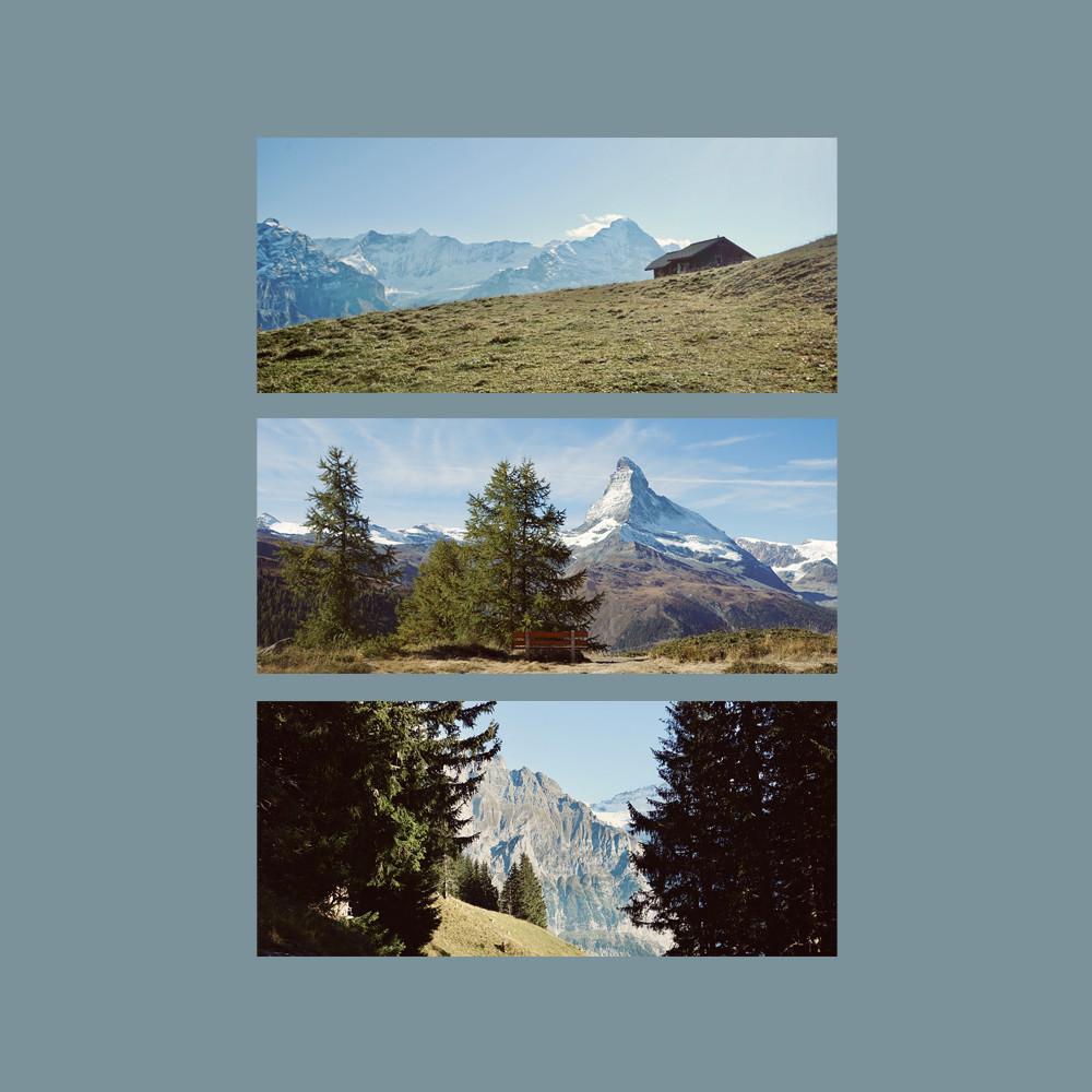 letter from switzerland / 스위스 엽서 / 여행사진 / 와이드 엽서
