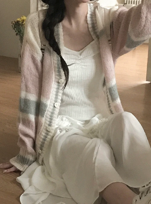 르망 빈티지 가디건 (2color)