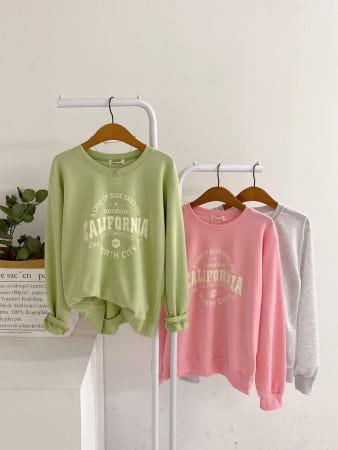 이런 상품 어때요? [무배] 던셀 캘리포니아 프린팅 맨투맨(3color)