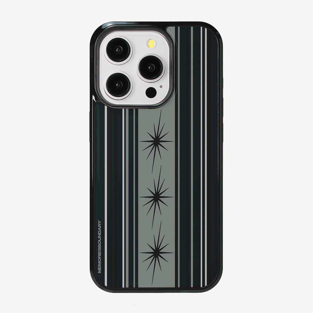 D.O.S Stripe Phone Case (Deep Sage Green)