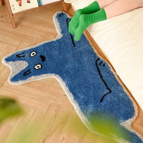 귀여운 고양이 강아지 멍냥 발매트