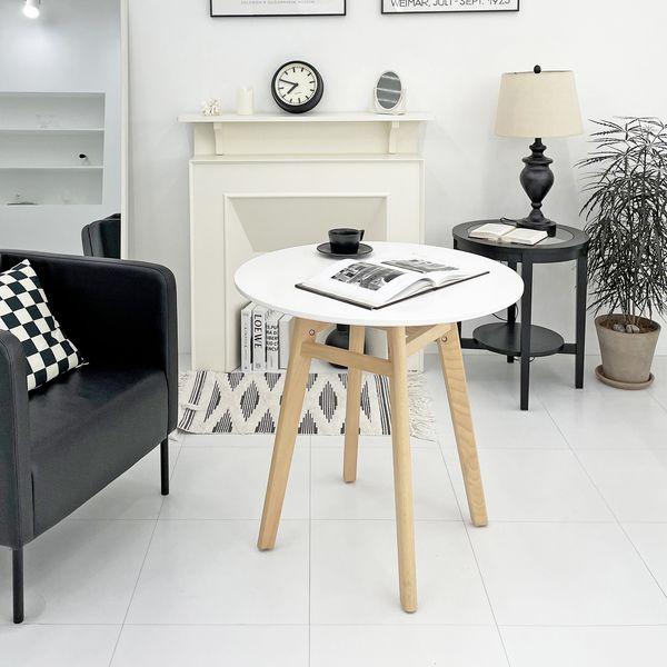 캔디드 원목 원형 테이블 2 size (600 / 800)