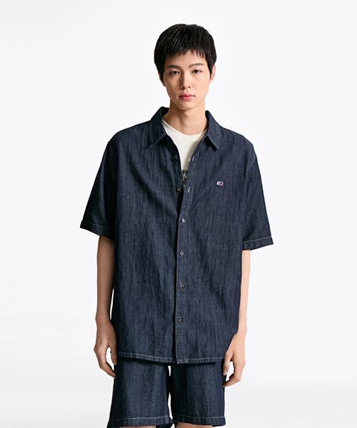 린넨 데님 셔츠 (T32F1WSH03TML11AP)