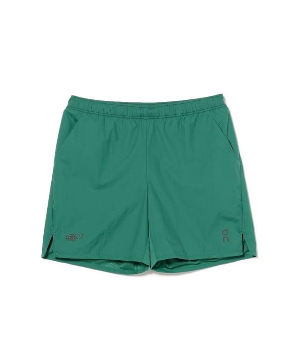 온러닝 x 빔즈 쇼츠 러닝 온 반바지 별주 GREEN