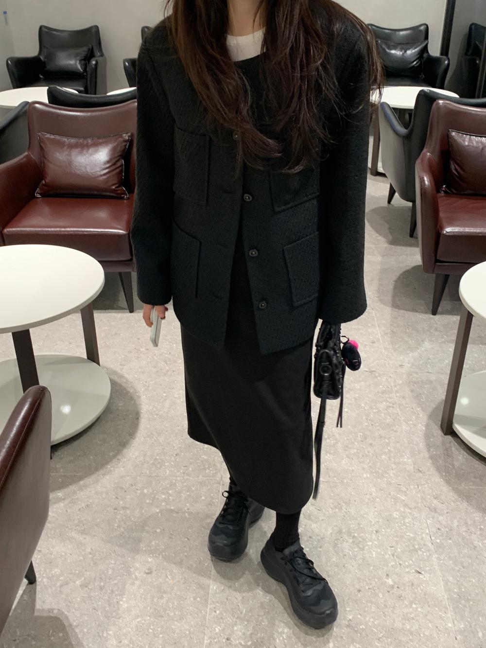 [리어스 제작] 윈터 젠 트위드 자켓 (2oz 안감)